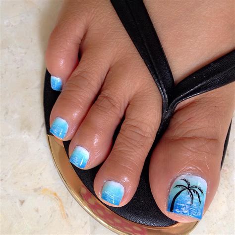 beach nail art for toes|easy nail designs for beach.